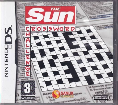 The Sun Crossword Challenge - Nintendo DS (B Grade) (Genbrug)